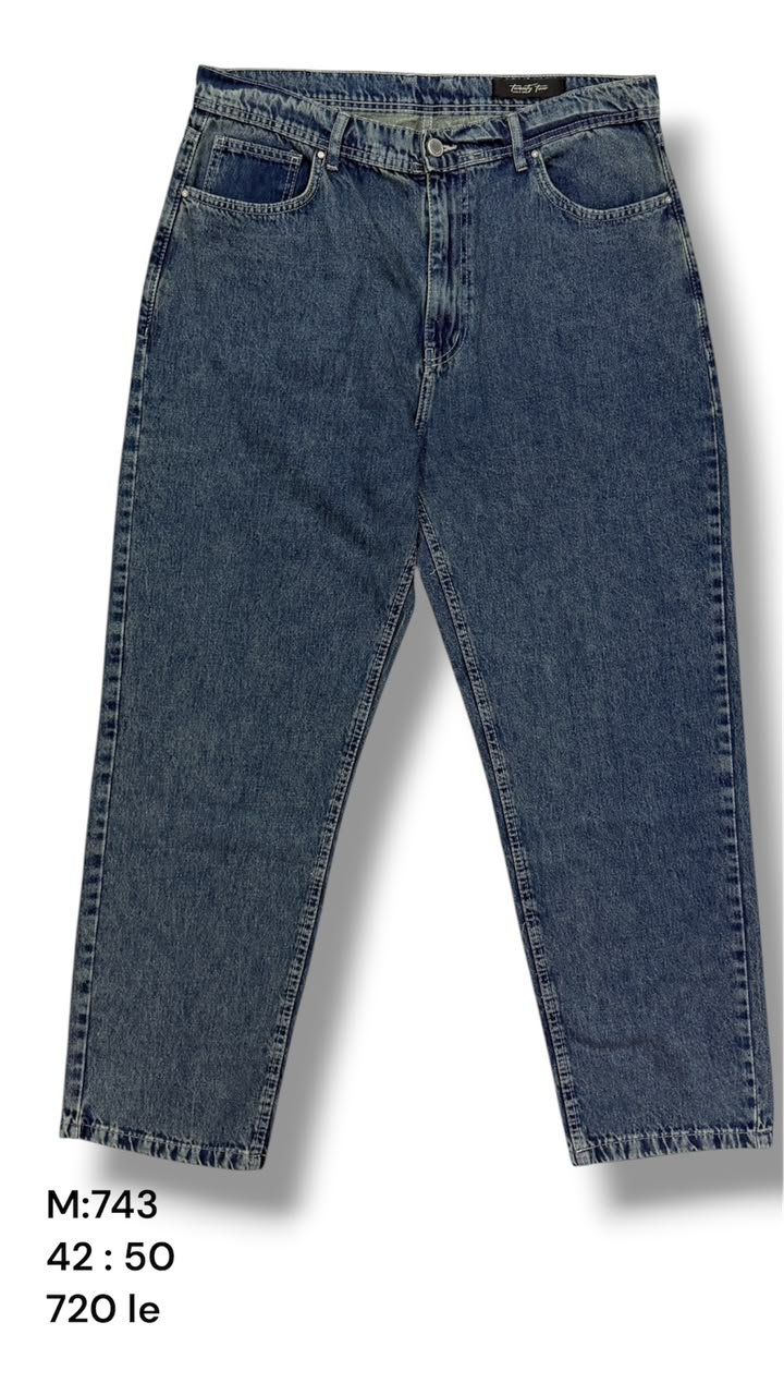 jeans wide leg 743