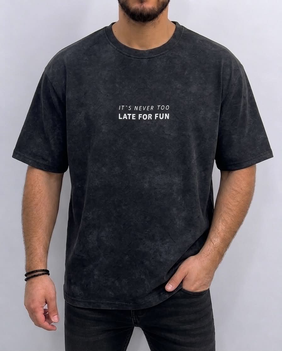 Never late t-shirt