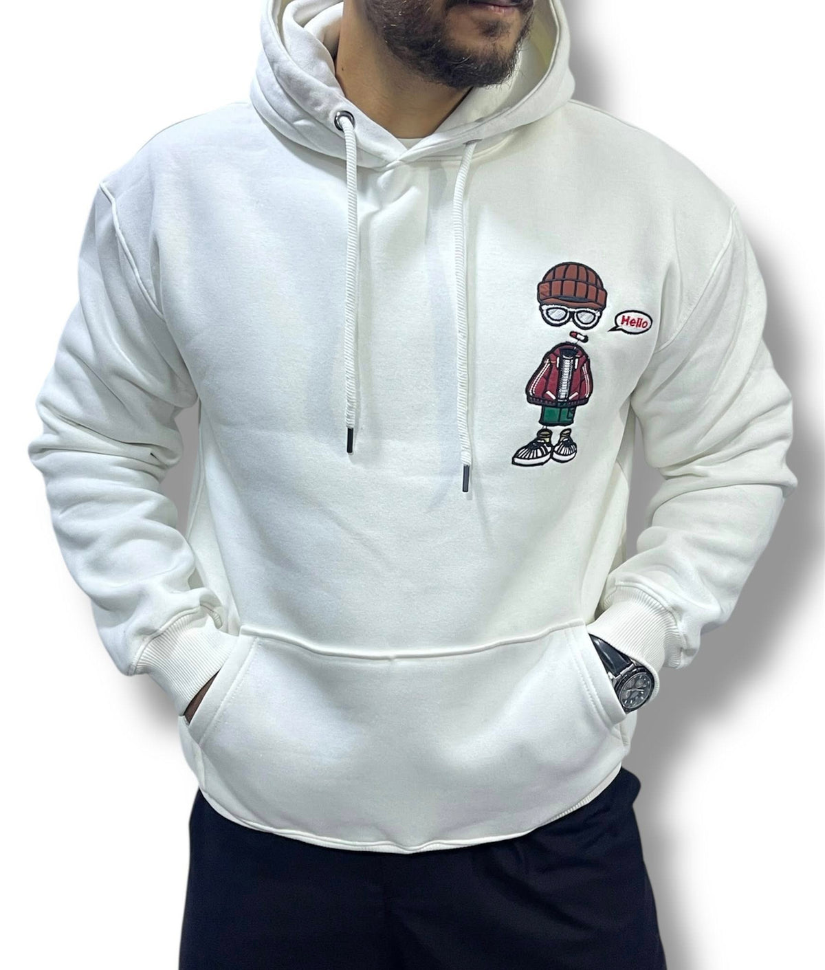 over size sweatshirt
