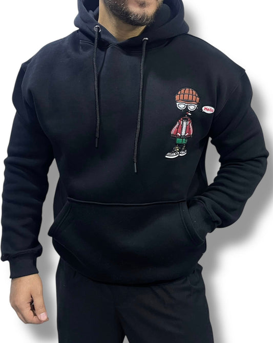 over size sweatshirt
