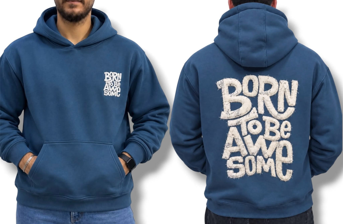 printed Hoodie - born