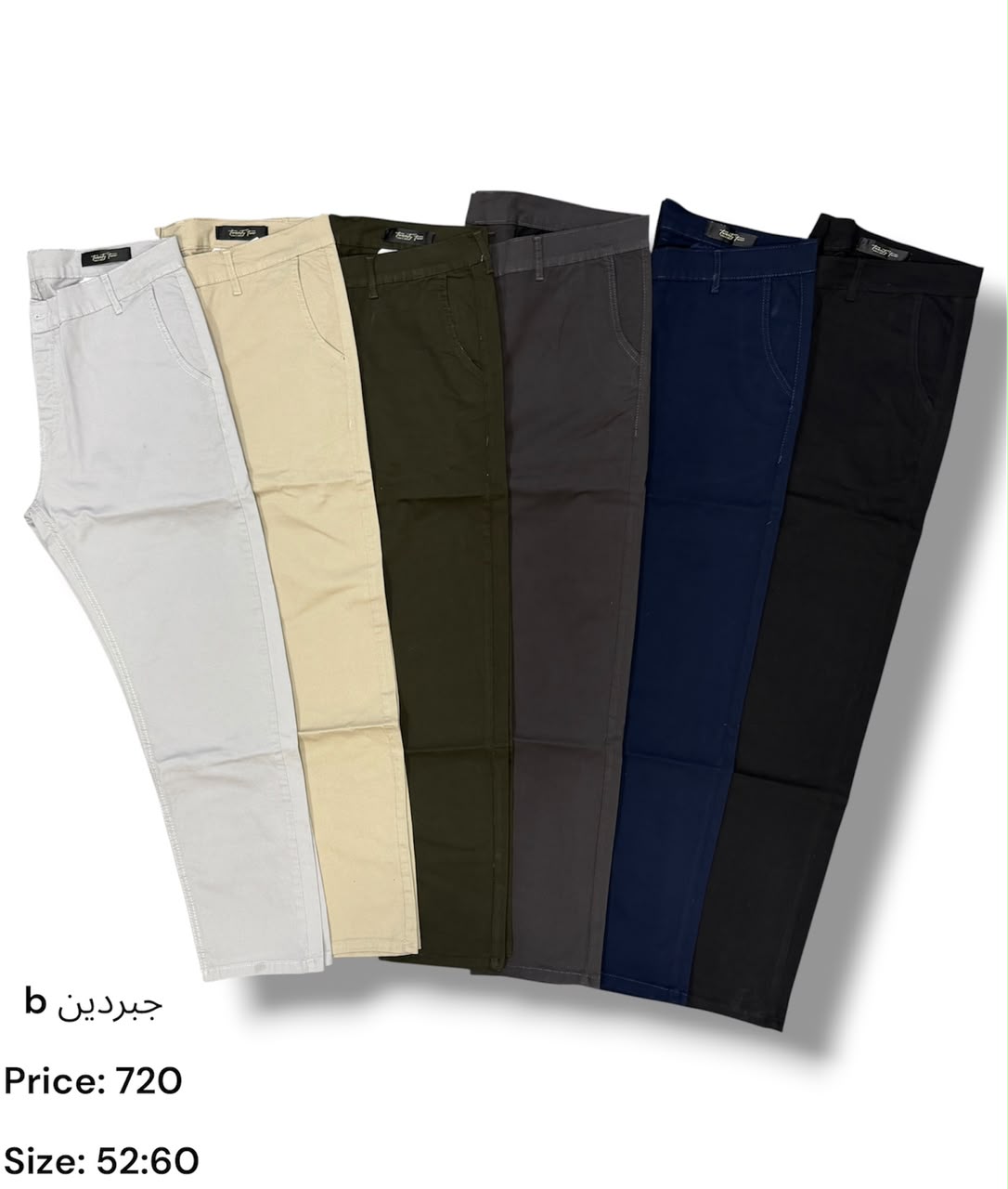 Gabardine pants big size