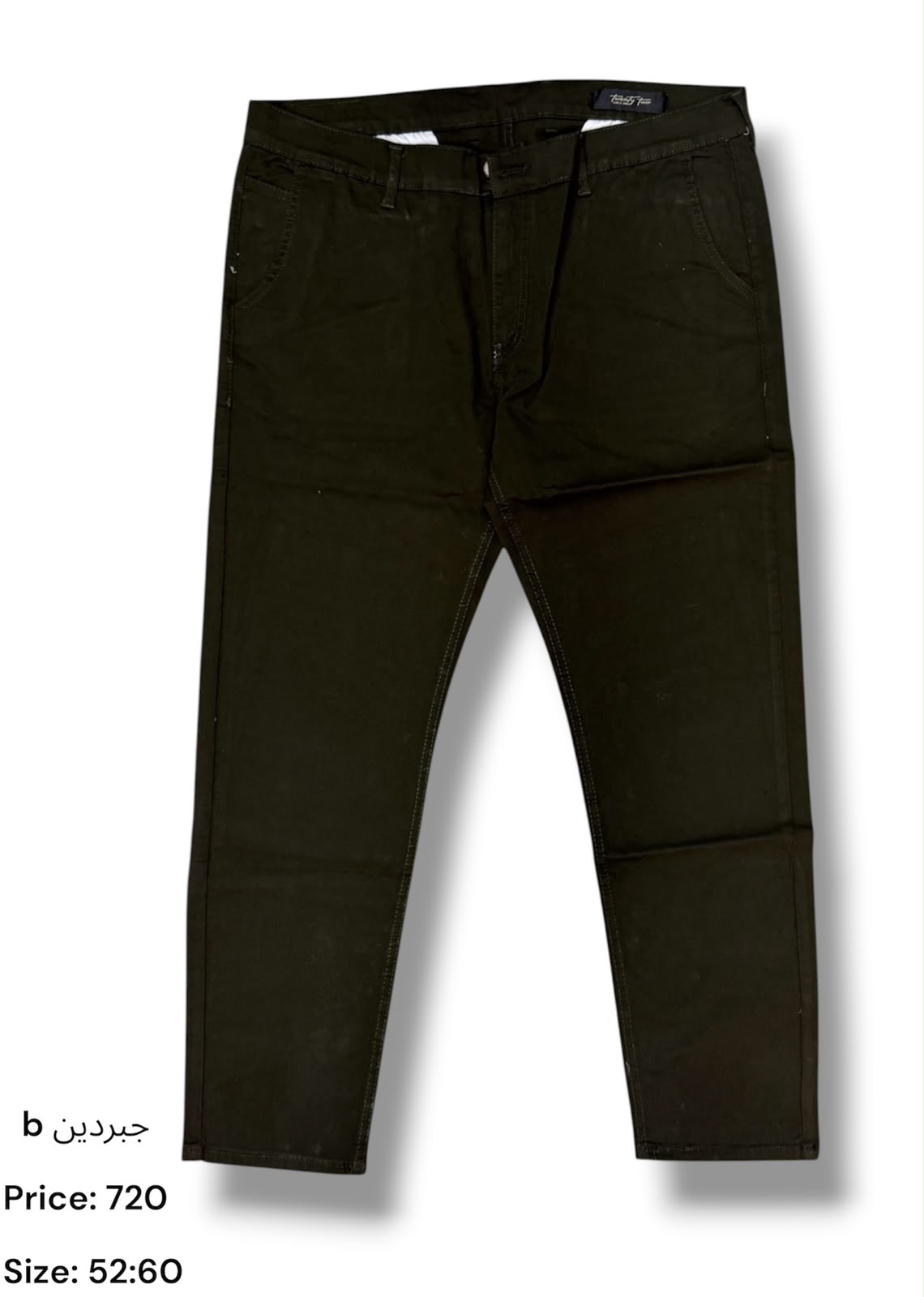 Gabardine pants big size
