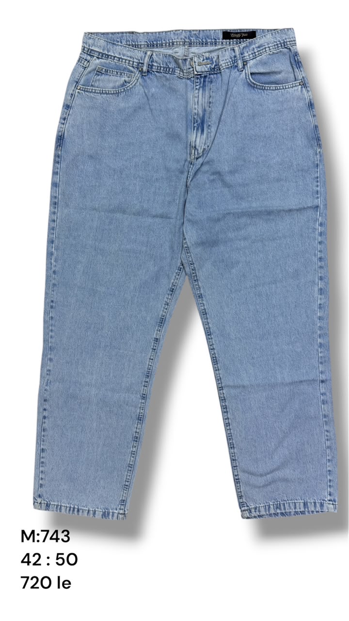 jeans wide leg 743