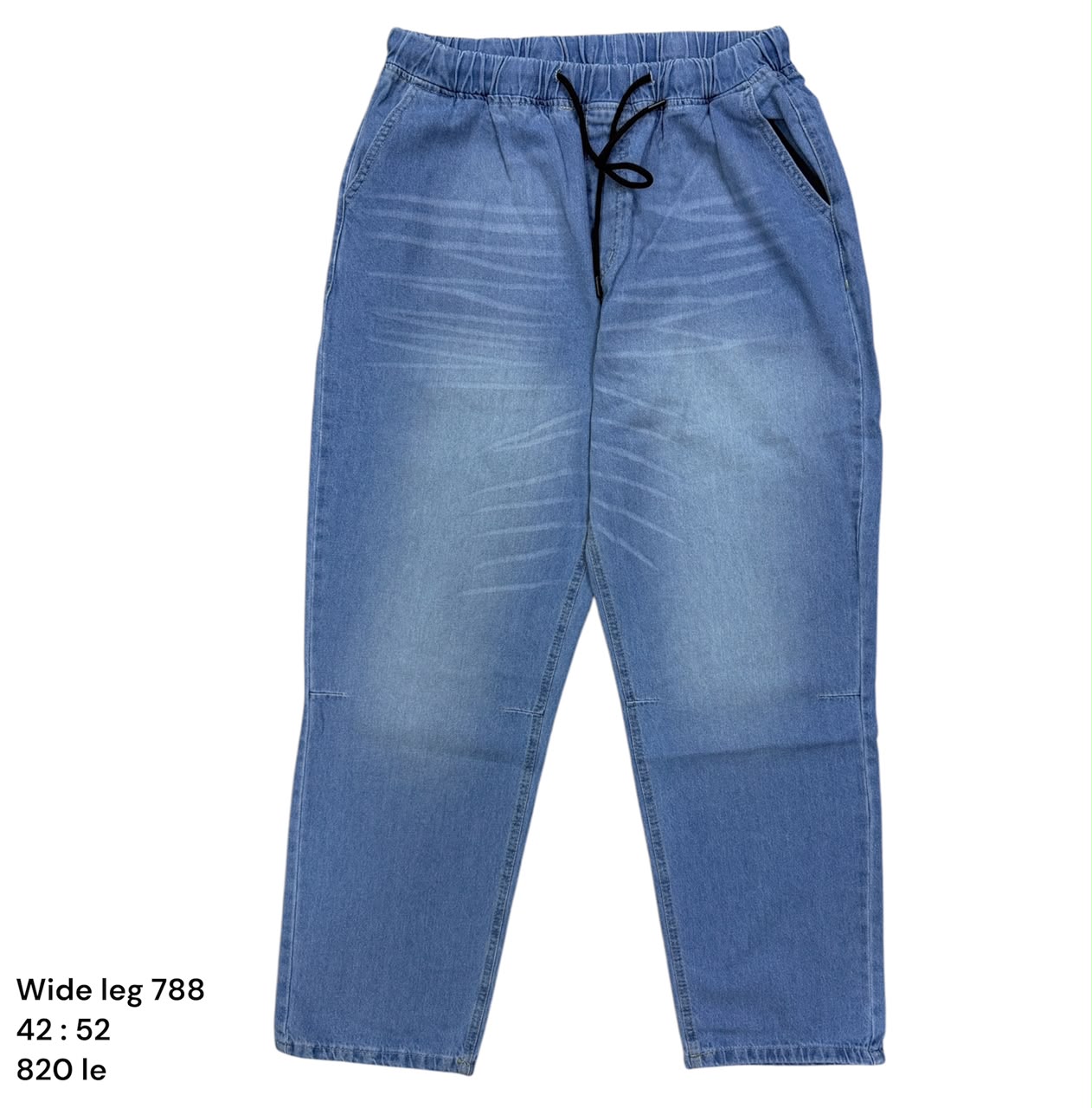 jeans wide leg 788